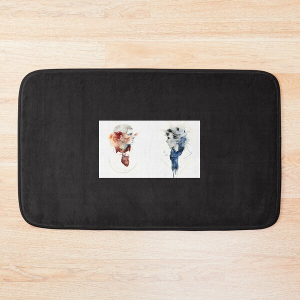 Item preview, Heart and Mind Artistic Illustration Symbolizing Emotion and Intellect designed and sold by nakpingin.