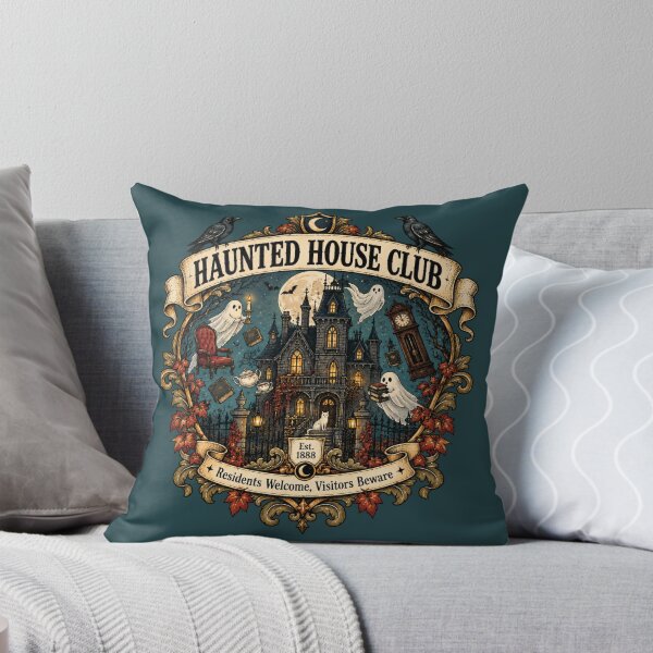 Item preview, Haunted house Club - Residents Welcome, Visitors Beware designed and sold by Mission Ready.