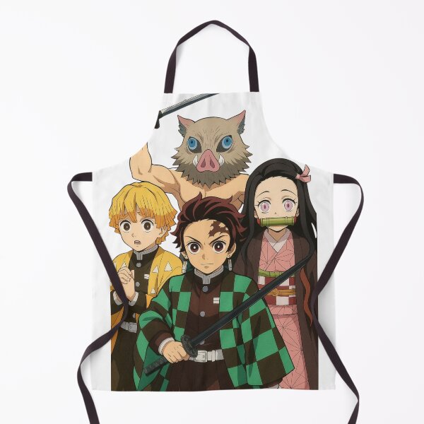Item preview, demon Slayer Main Heroes Tanjiro Nezuko Zenitsu Inosuke designed and sold by SelosoPaheng.