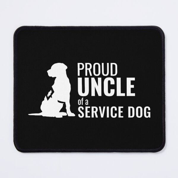 Item preview, Proud Uncle of a Service Dog Labrador designed and sold by ZenPandaPi.