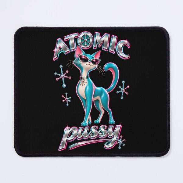 Item preview, Y2K Atomic Cat 19 designed and sold by MarkColeImaging.