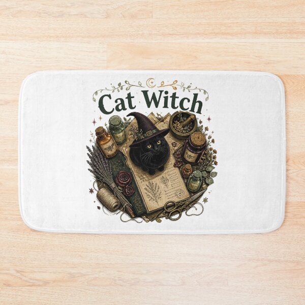 Item preview, Cat Witch on the Remedy Table designed and sold by BernoNickel.