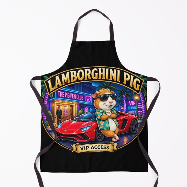 Item preview, Lamborghinea Pig vip designed and sold by Throbbers.