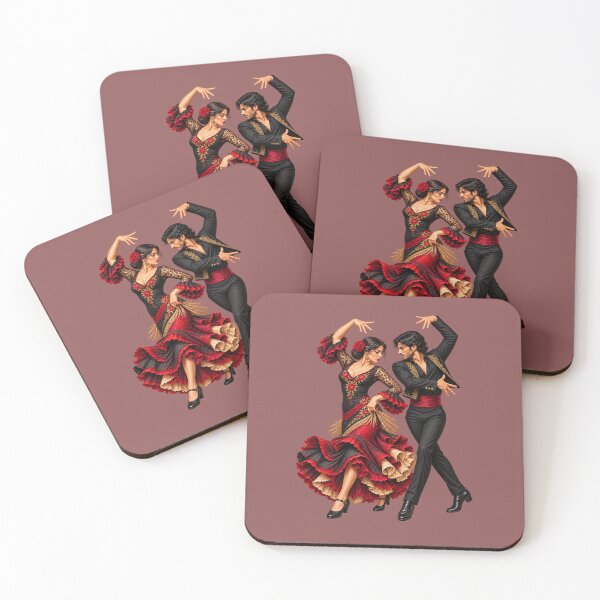 Item preview, Malaga Flamenco Dancers - Spanish Passion Art designed and sold by PrintGo26.