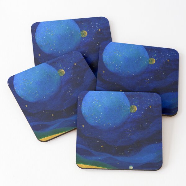 Item preview, Lone Astronaut – Strange World Under the Starry Sky designed and sold by ZGEIST-91.