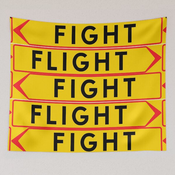 Item preview, Fight vs. Flight designed and sold by ALF2023.