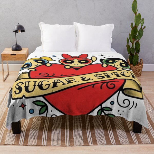 Item preview, Sugar & Spice - Superpower Traditional Tattoo designed and sold by conamor-bymel.