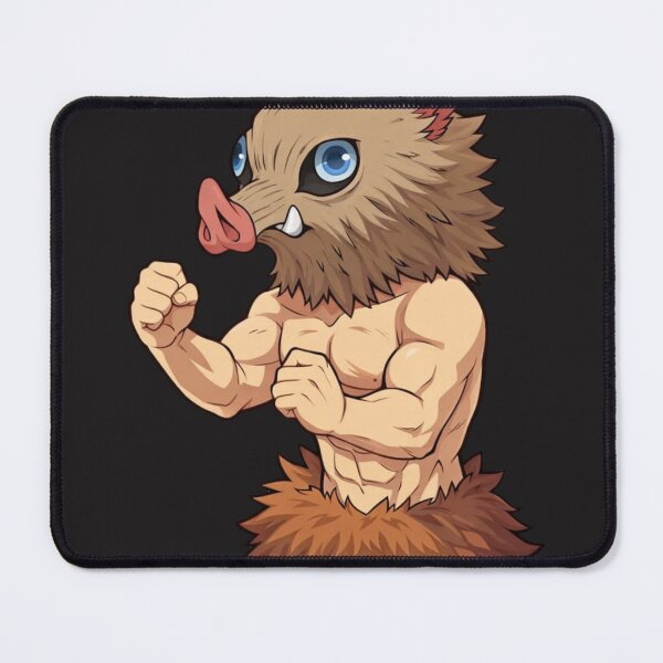 Item preview, Inosuke Hashibira Demon Slayer Chibi Boar Mask Anime Art designed and sold by SelosoPaheng.