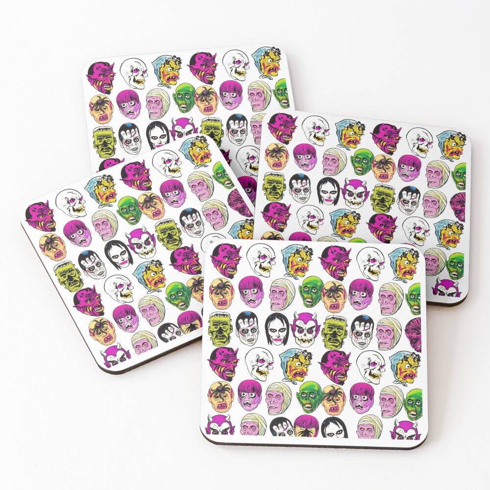 Item preview, Coasters (Set of 4) designed and sold by RiseAgainComics.