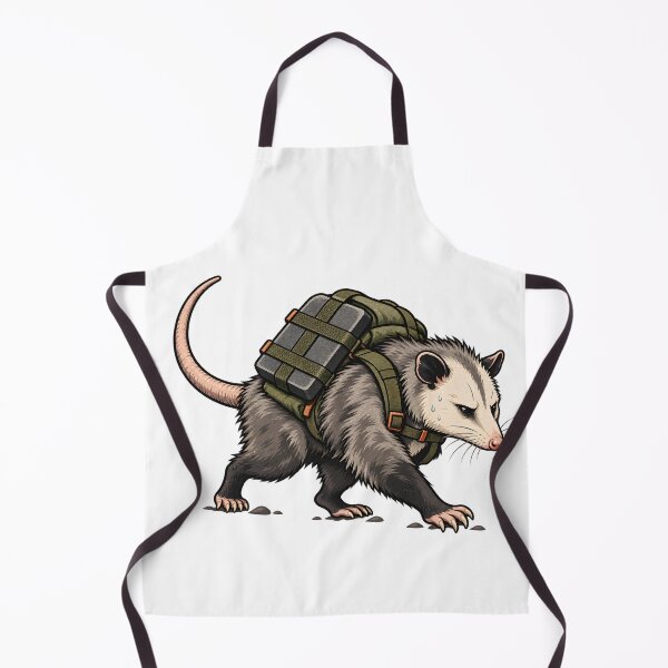 Item preview, Determined Rucking Opossum designed and sold by Philippa Shop.
