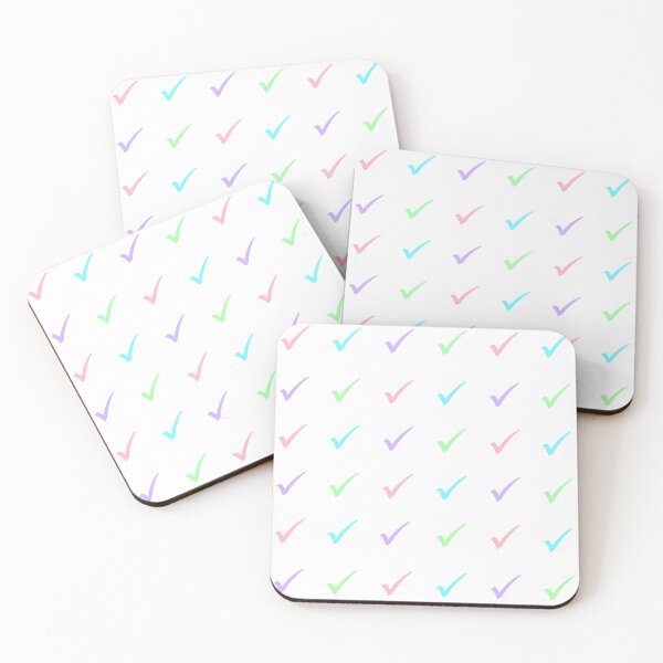 Item preview, Pastel Check Marks Sticker Pack/Sheet designed and sold by SlimyFish.