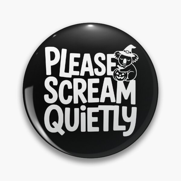Item preview, Please Scream Quietly designed and sold by theartfulaspie.