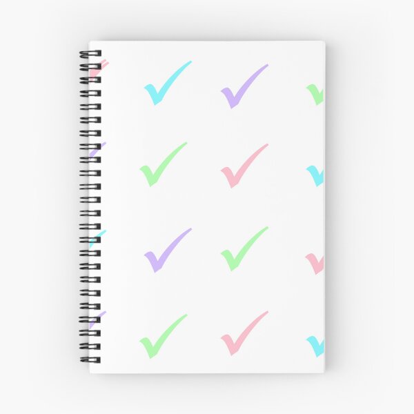 Item preview, Pastel Check Marks Sticker Pack/Sheet- small size designed and sold by SlimyFish.