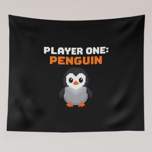 Item preview, Player one: Penguin designed and sold by Konvero.