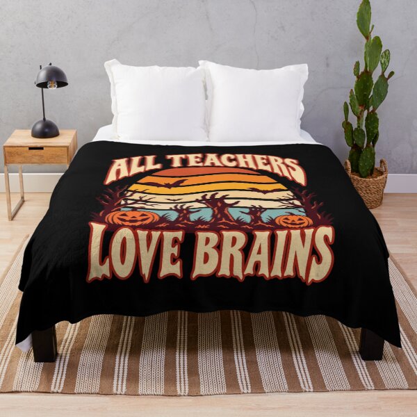 Item preview, All Teachers Love Brains designed and sold by LuveraxArt.