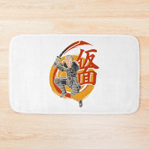 Item preview, Epic Fantasy Warrior Inspired Design Featuring a Masked Swordsman with Blades designed and sold by KeshanBusiness.