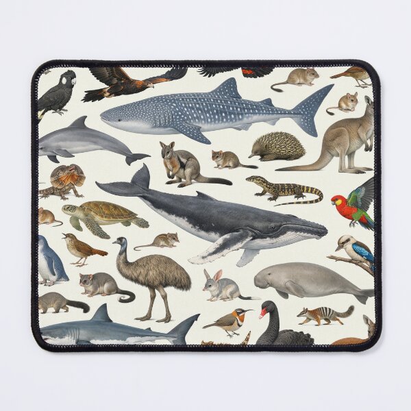 Item preview, Animals of Western Australia Retro Style Identification Chart designed and sold by kakarikihill.