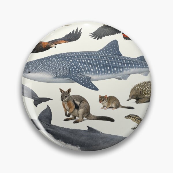 Item preview, Animals of Western Australia Retro Style Identification Chart designed and sold by kakarikihill.