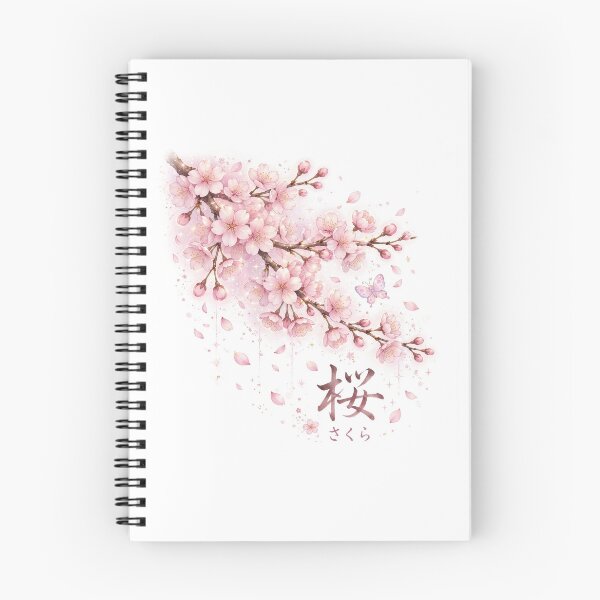 Item preview, Dreamy Falling Sakura Cherry Blossom Branch  designed and sold by Artbyme12.