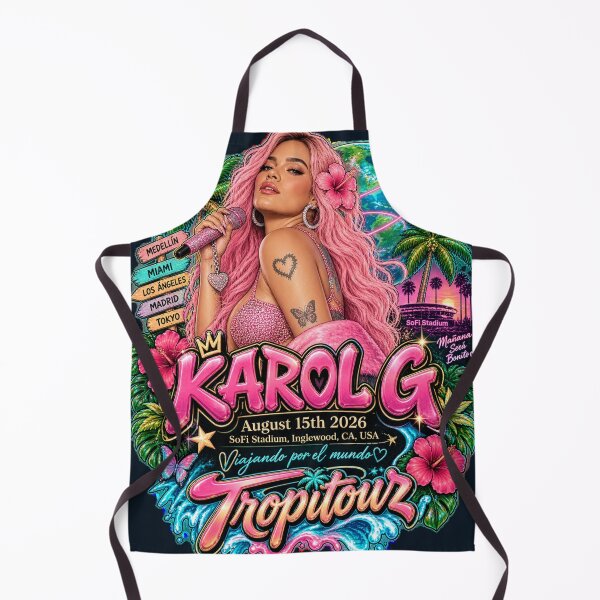Item preview, KAROL G SoFi Stadium Inglewood CA USA August 15 2026 designed and sold by AndyGordon125.