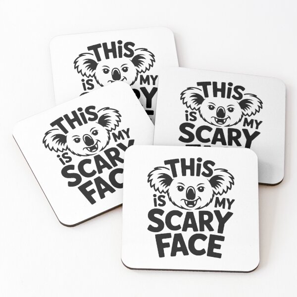 Item preview, This Is My Scary Face designed and sold by theartfulaspie.