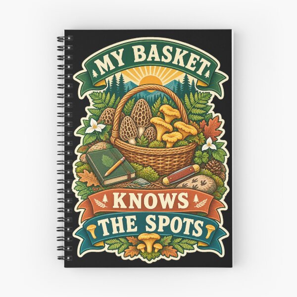 Item preview, Vintage Mushroom Foraging Basket designed and sold by Gustavo Navarro.