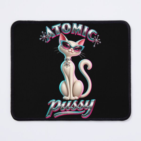Item preview, Y2K Atomic Cat 20 designed and sold by MarkColeImaging.