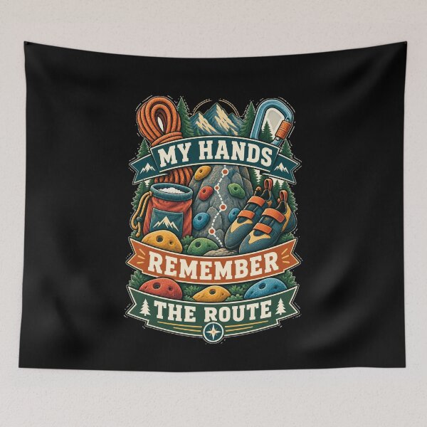 Item preview, Vintage Rock Climbing Hands designed and sold by Gustavo Navarro.
