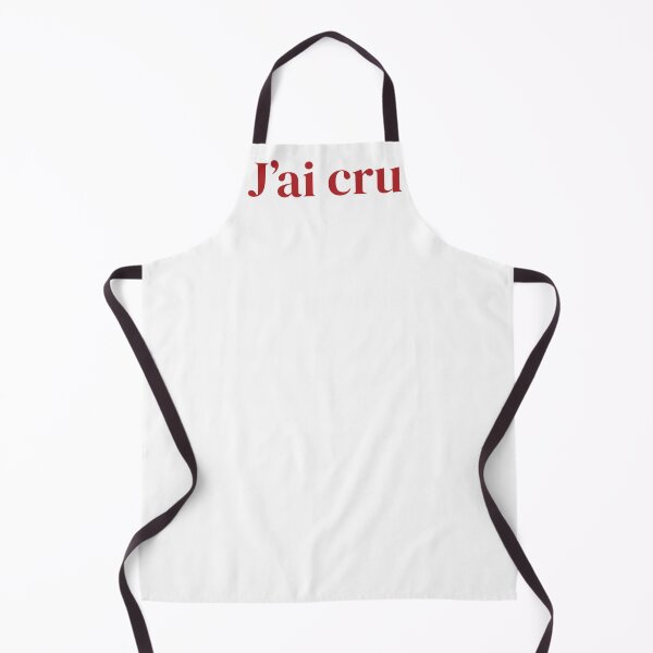 Item preview, J. Crew Parody J'ai Cru Funny French Slogan Graphic designed and sold by RahniNM.