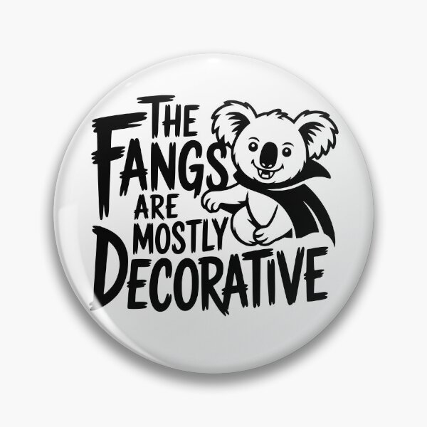 Item preview, The Fangs Are Mostly Decorative designed and sold by theartfulaspie.