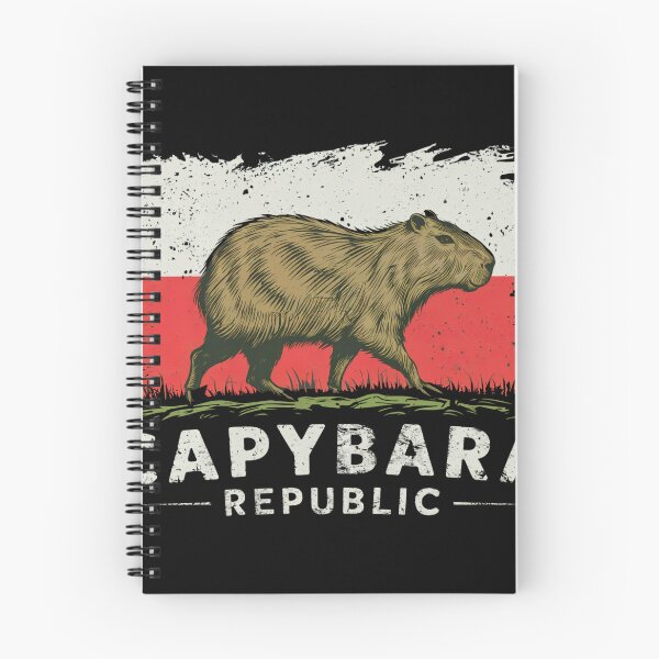Item preview, Capybara Republic, Bandera Estilo California designed and sold by SixElements.