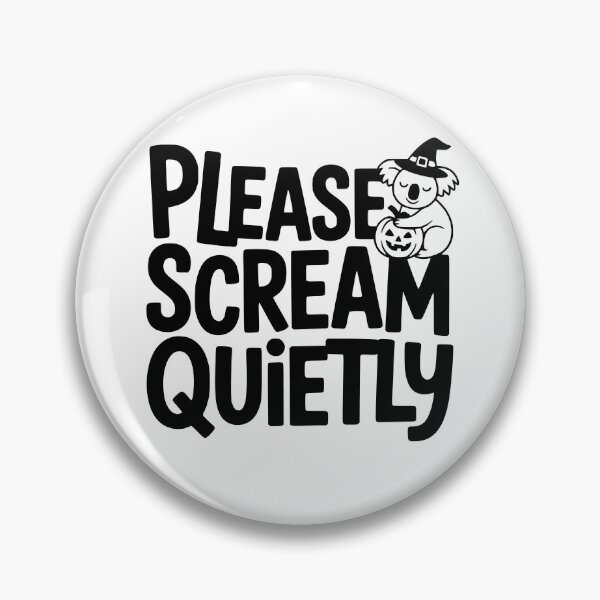 Item preview, Please Scream Quietly designed and sold by theartfulaspie.
