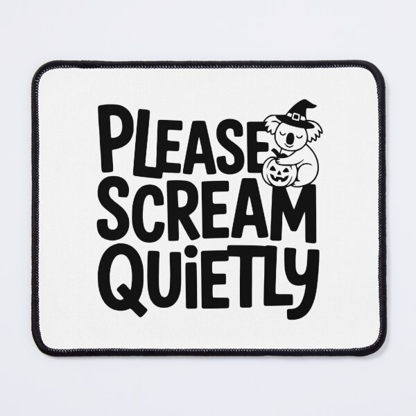Item preview, Please Scream Quietly designed and sold by theartfulaspie.