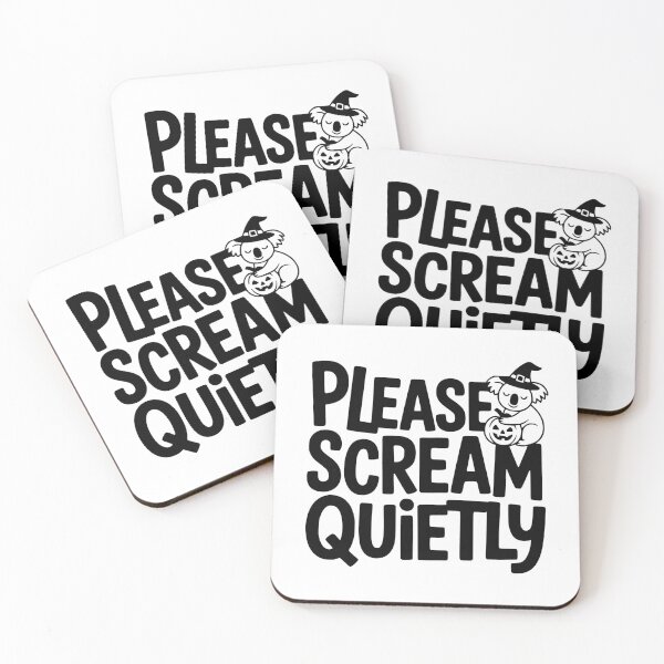 Item preview, Please Scream Quietly designed and sold by theartfulaspie.