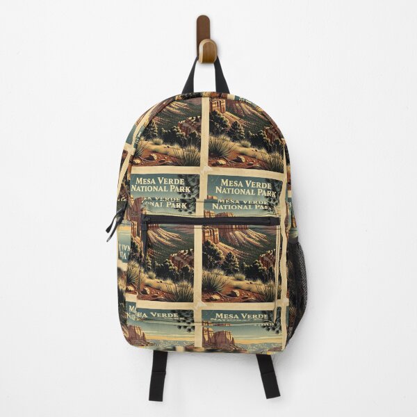Item preview, Mesa Verde National Park Vintage Travel Art designed and sold by Teelogic.
