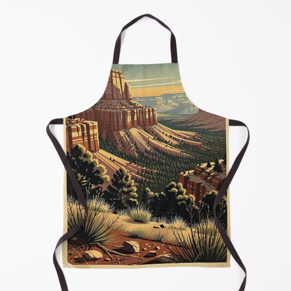 Item preview, Mesa Verde National Park Vintage Travel Art designed and sold by Teelogic.