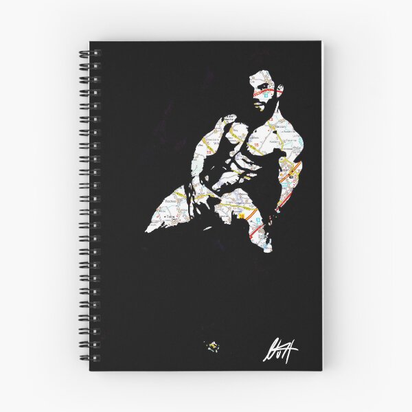 Item preview, Muscled Six Pack mixed Race Hunk Map Art By NLMKArtStudio designed and sold by NLMKArtStudio.