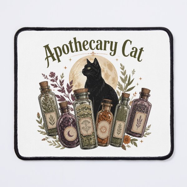 Item preview, Apothecary Cat Herbal Elixir Collection designed and sold by BernoNickel.