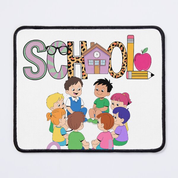 Item preview, School Friends Back To School Cute Student Classroom Sticker designed and sold by Esraa-Arts.