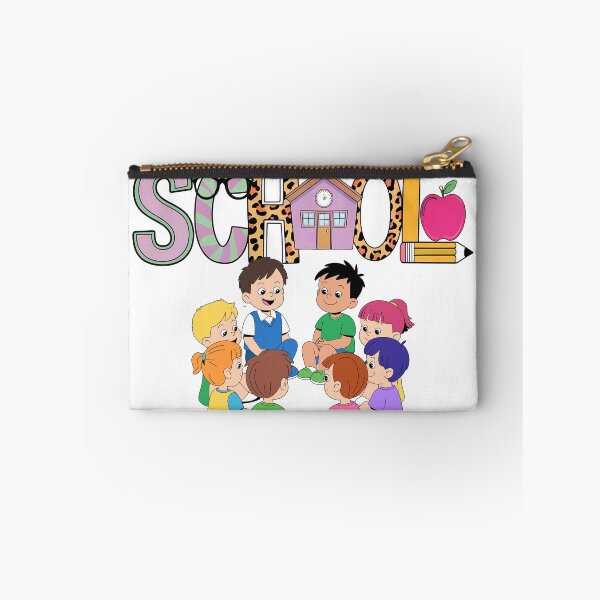 Item preview, School Friends Back To School Cute Student Classroom Sticker designed and sold by Esraa-Arts.