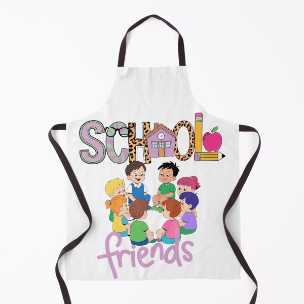 Item preview, School Friends Back To School Cute Student Classroom Sticker designed and sold by Esraa-Arts.