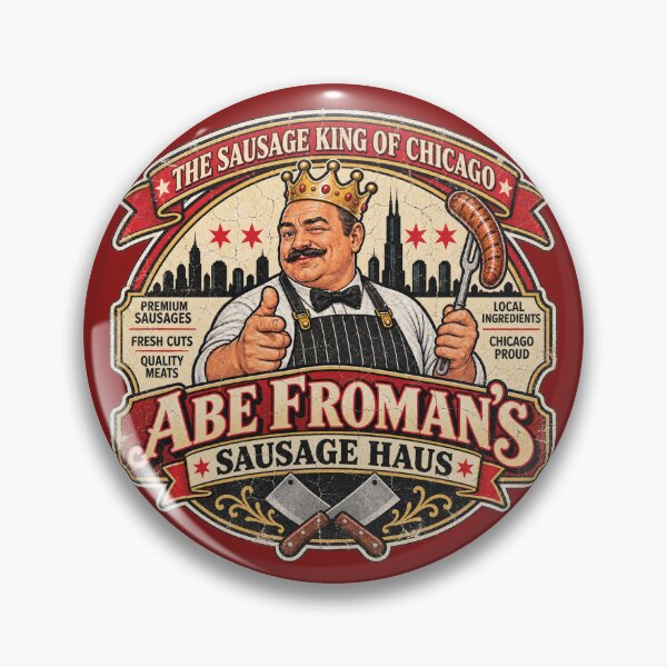Artikelvorschau, Abe Froman, der Wurstkönig von Chicago entworfen und verkauft von PresentTees.
