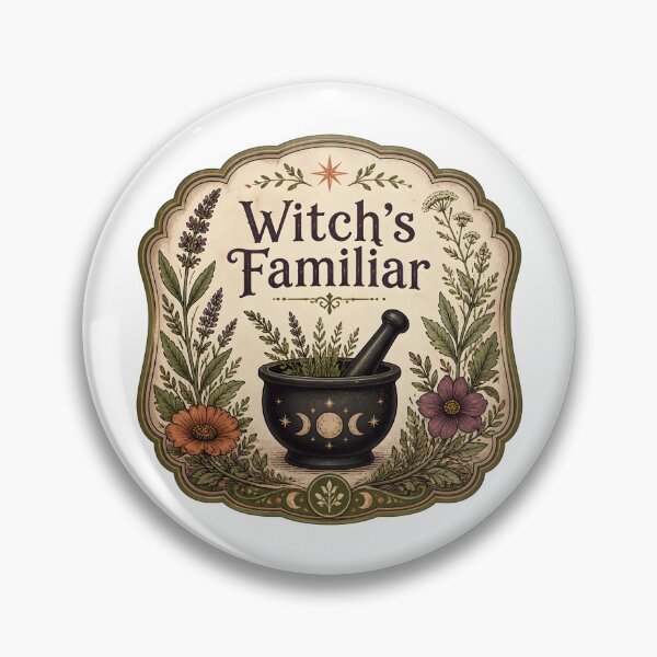 Item preview, Witch's Familiar Herbal Shop Plaque designed and sold by BernoNickel.
