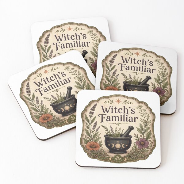 Item preview, Witch's Familiar Herbal Shop Plaque designed and sold by BernoNickel.