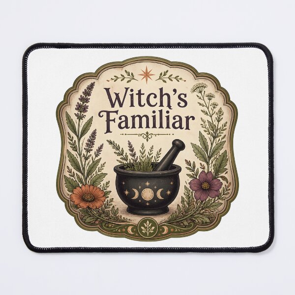 Item preview, Witch's Familiar Herbal Shop Plaque designed and sold by BernoNickel.