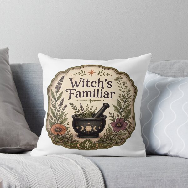 Item preview, Witch's Familiar Herbal Shop Plaque designed and sold by BernoNickel.