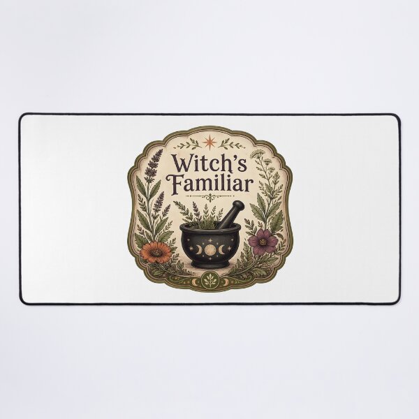 Item preview, Witch's Familiar Herbal Shop Plaque designed and sold by BernoNickel.
