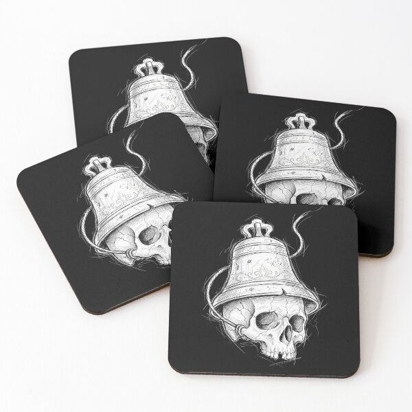 Item preview, Skull Trapped Under Ornate Handbell designed and sold by MisteryDesigner.