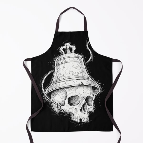 Item preview, Skull Trapped Under Ornate Handbell designed and sold by MisteryDesigner.
