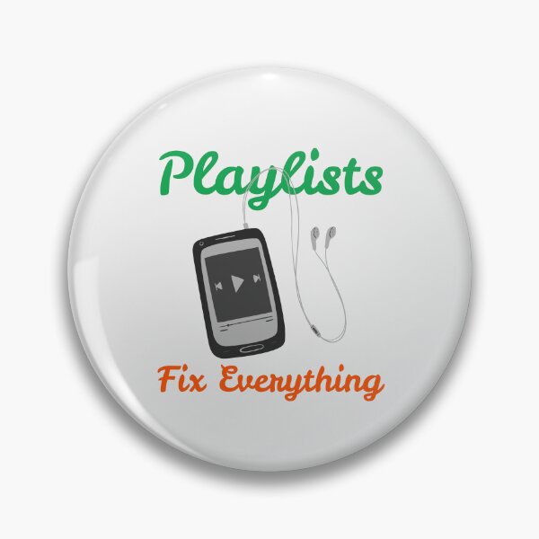 Item preview, Playlists Fix Everything designed and sold by fadilow.
